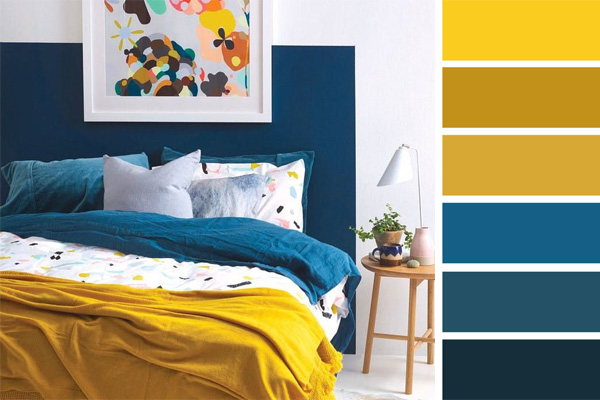 رنگ‌های سرد در طراحی داخلی