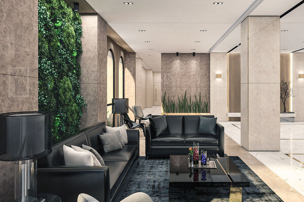 طراحی-لابی-کوچک